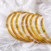 Golden Yellow Jelly Bangles