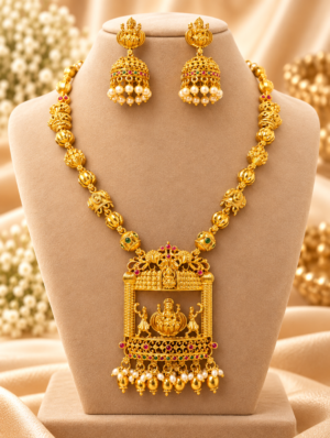 Lakshmi Devi Temple Bridal Set