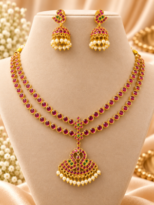 file_00000000811082309b8d4998f3c519d7 Ruby Peacock Pearl Necklace Set