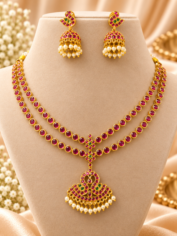 file_00000000811082309b8d4998f3c519d7 Ruby Peacock Pearl Necklace Set