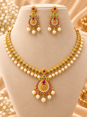 file_00000000d1ec820b952b7160276a3e72 Ruby Pearl Elegance Necklace Set